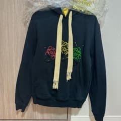 LOEWE×ジブリ ススワタリ刺繍付き黒パーカー - メルカリ