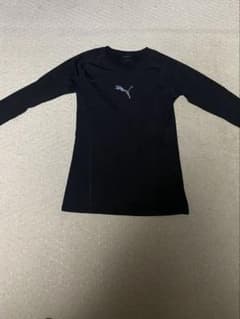 PUMA ブラック 長袖シャツ Lサイズのサムネイル