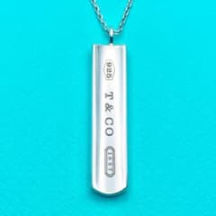 ティファニー ネックレス ナロー バー 1837 社外チェーン SV925 - メルカリ
