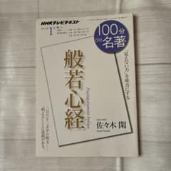 100分de名著 般若心経 佐々木閑 NHKテキストのサムネイル