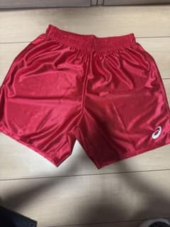 ASICS レッド バレーボールパンツ T5-B1のサムネイル