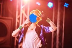 あんスタ　遊木真　コスプレウィッグ　メガネ付きのサムネイル