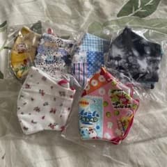 布マスク 6枚セット 立体型のサムネイル
