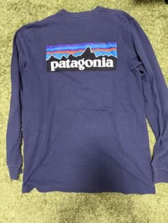 patagonia ネイビー 長袖Tシャツ Sのサムネイル