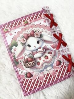 ☆おすそ分けファイル 紙モノ うさぎ ☆のサムネイル