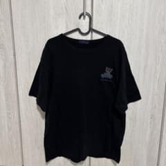 TRIUMPHAL クマ柄 半袖tシャツ ブラックのサムネイル