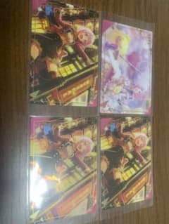 プロジェクトセカイ 鳳えむ グリッターカード 4枚セットのサムネイル