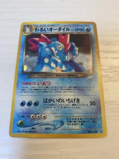 旧裏)わるいオーダイル LV.44 HP80 ☆ 拡張パック第4弾 - メルカリ