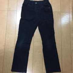 黒パンツ  コーデュロイのサムネイル