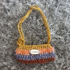 ハンドメイド カップホルダー 手編み ドリンクホルダー ボトルホルダーのサムネイル