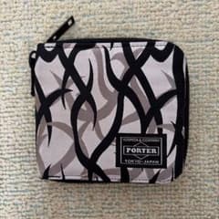 PORTER 折り財布 三つ折り財布 グレー系のサムネイル