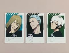 아이돌 마스터 SideM Legenders 사인 카드 3장 세트