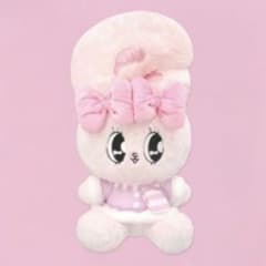 エスターバニー　ホリデーマフラーBIGぬいぐるみ　35cm　ピンク