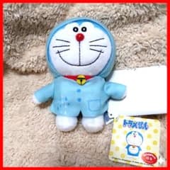 【新品タグ付】ドラえもん ぬいぐるみ マスコット レインコート しずくVer.