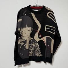 グラニフ Re:繋がる｜ウォッシャブルジャカードニット - メルカリ