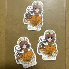 CLAMP展　フレークシール　こばとのサムネイル