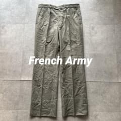 フランス軍 スラックス グレー パンツ PARADE DRESS トラウザーズ