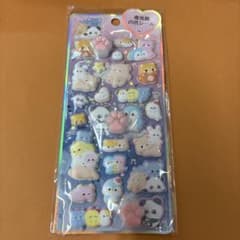 夜光猫の爪シール ぷくぷくステッカーのサムネイル