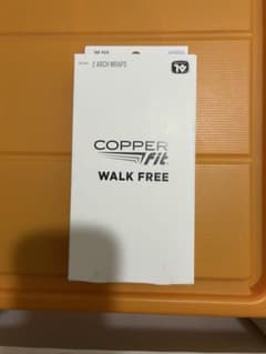 COPPER Fit WALK FREE アーチラップ 1足(2個)のサムネイル
