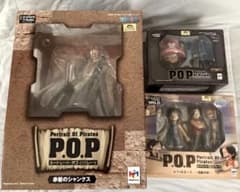 ワンピース　P.O.P シャンクス、エース&ルフィ、チョッパー　フィギュアセット ワンピース P.O.P シャンクス、エース&ルフィ、チョッパー フィギュア