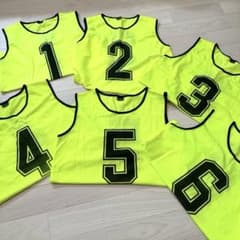 WellKeen ビブス6枚　大人用のサムネイル