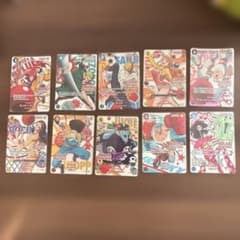 ワンピースカード　ROUND1 プロモ　10種類　コンプのサムネイル