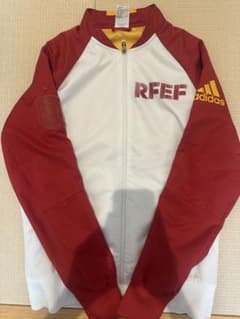 adidas RFEF トラックジャケット ホワイト レッドのサムネイル
