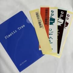 【レア】Plastic Tree FCミニクリアファイル、ステッカー【バラ売可】のサムネイル