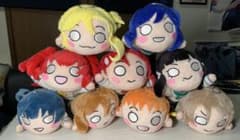 ラブライブ！サンシャイン！！寝そべりぬいぐるみ　冬服 全種セット⑥のサムネイル