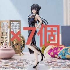 【7個セット】青春ブタ野郎　 XStellar フィギュア 桜島麻衣 チャイナ服