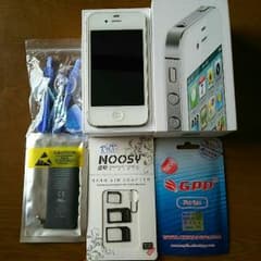 〒〒〒様専用 iphone4s16GB SIMフリーのサムネイル