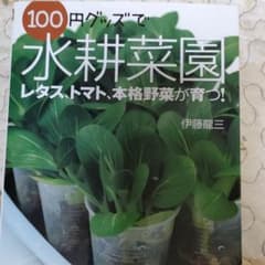 100円グッズで水耕菜園 : 土がいらない、野菜47種類の育て方のサムネイル
