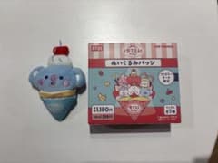 BT21 봉제인형 배지 KOYA 패밀리마트 한정