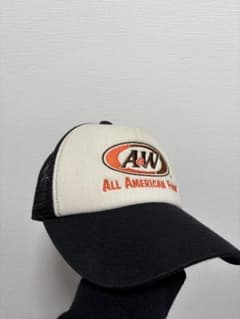 A&W メッシュキャップ ホワイト/ブラックのサムネイル