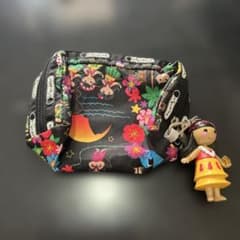 レスポートサック×ディズニーコラボミニバッグ ポーチハワイアン