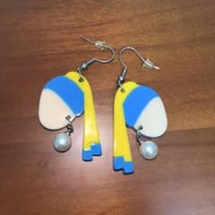 フェルメール　真珠の耳飾り　ピアスのサムネイル
