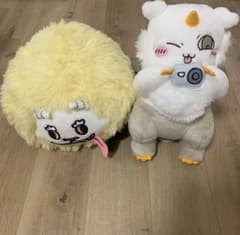 치이카와 가다랭이·아노코 BIG 봉제인형 2종 세트