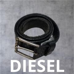 t*a様 DIESEL ディーゼル 本革 レザーベルト 36インチ 90 Y2Kのサムネイル
