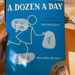 バーナム　ピアノテクニック導入書　英語版　CD付きのサムネイル