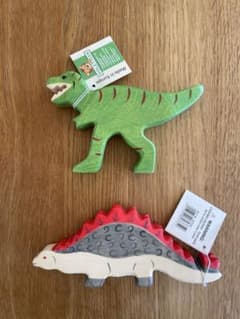⭐︎新品・グラパッドおまけつき⭐︎ ホルツタイガー　ティラノサウルス　ステゴサウルスのサムネイル