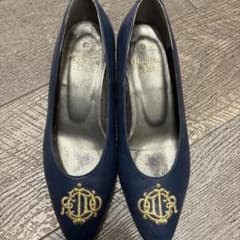 Christian Dior パンプス ネイビー 4 1/2のサムネイル