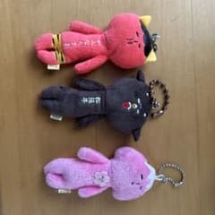 キャラクターぬいぐるみ3体セットのサムネイル