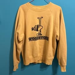 PEANUTS ウッドストック トレーナー M イエローのサムネイル