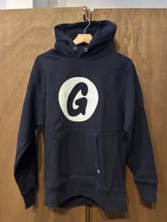 GOODENOUGH サークルG パーカー 1st復刻ネイビー 新品タグ付きのサムネイル