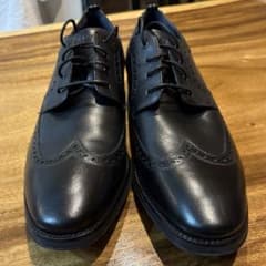 COLE HAAN コールハーン ウィングチップ ドレスシューズ ブラックのサムネイル