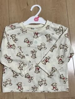 ★新品★ 西松屋 ロンＴ くま 90cmのサムネイル