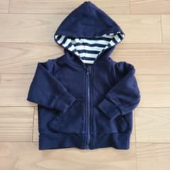 comme ca ism ネイビー トレーナー　80cmのサムネイル