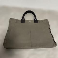 マ*-様 キャンバス トートバッグ カーキのサムネイル