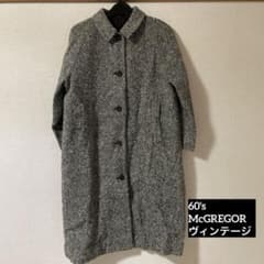 McGREGOR ヴィンテージ 70s ウールロングコート マックレガー - メルカリ
