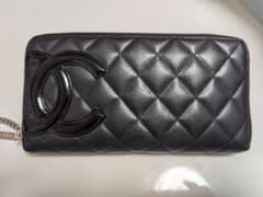 CHANEL カンボンライン 長財布のサムネイル